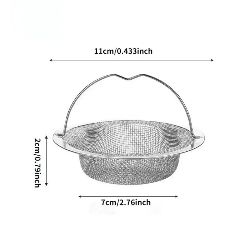 Stainless Steel Bathtub Hair Catcher