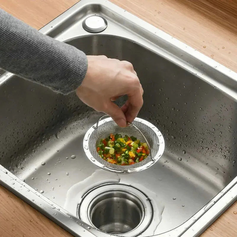 Stainless Steel Bathtub Hair Catcher