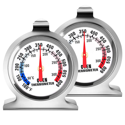 2-Pack: 100-600°F Oven Thermometers
