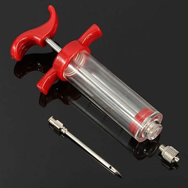 30ml BBQ Meat Marinade Sauce Seasoning Syringe Injector
