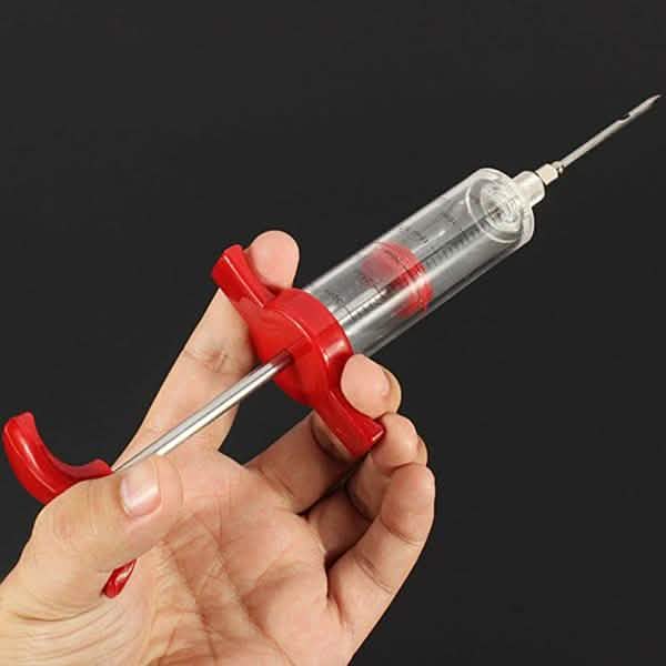 30ml BBQ Meat Marinade Sauce Seasoning Syringe Injector