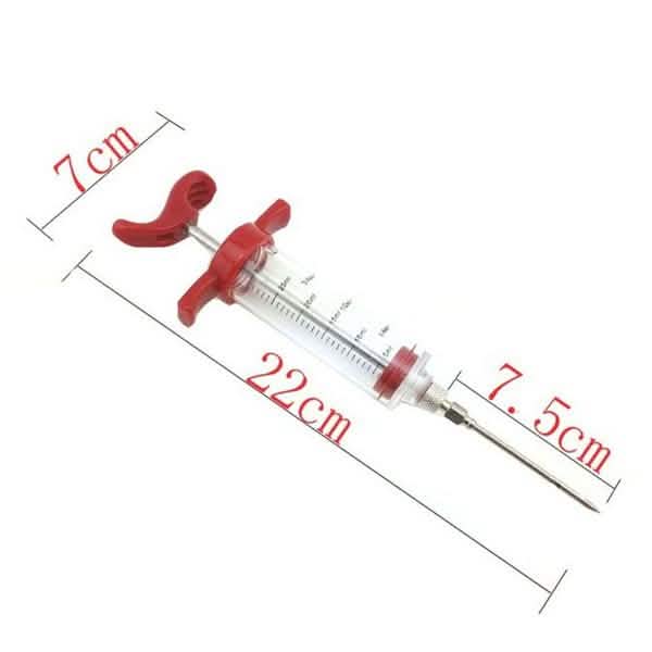 30ml BBQ Meat Marinade Sauce Seasoning Syringe Injector