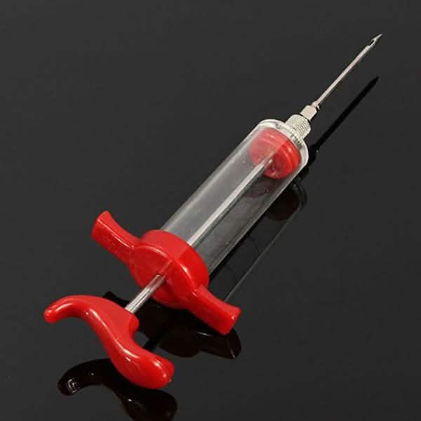 30ml BBQ Meat Marinade Sauce Seasoning Syringe Injector