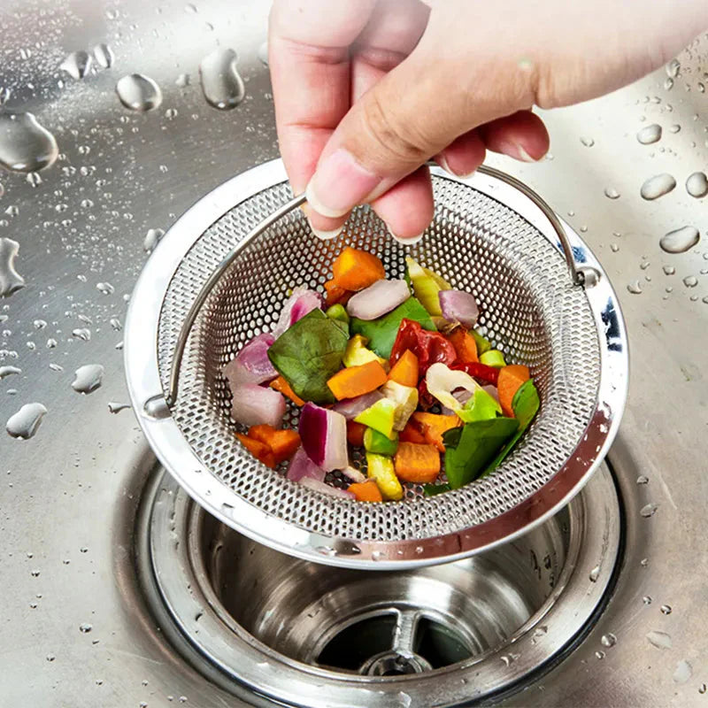 Stainless Steel Bathtub Hair Catcher